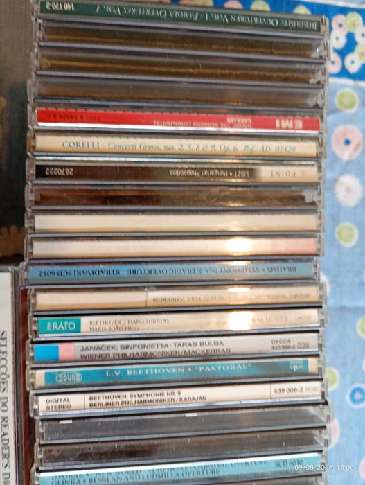 lote de 50 CD de musica originais ATENÇÃO LER O ANUNCIO