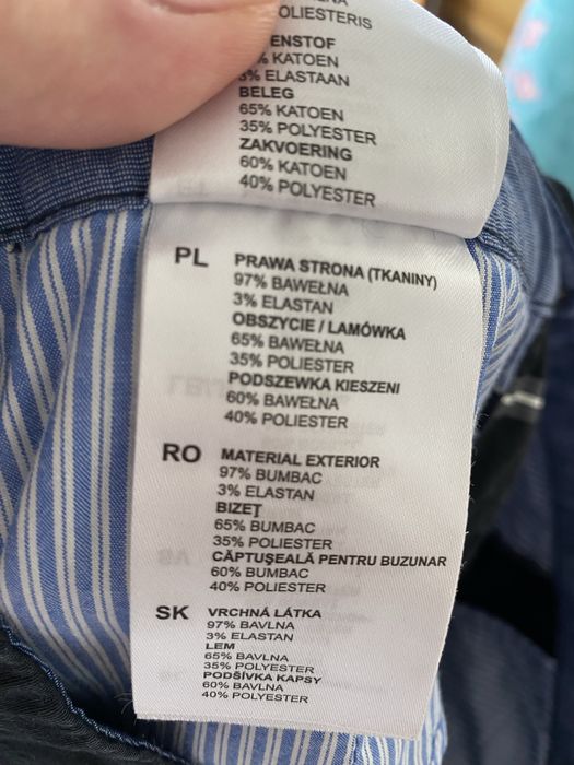 Spodnie czarne klasyczne Marc O’Polo 38