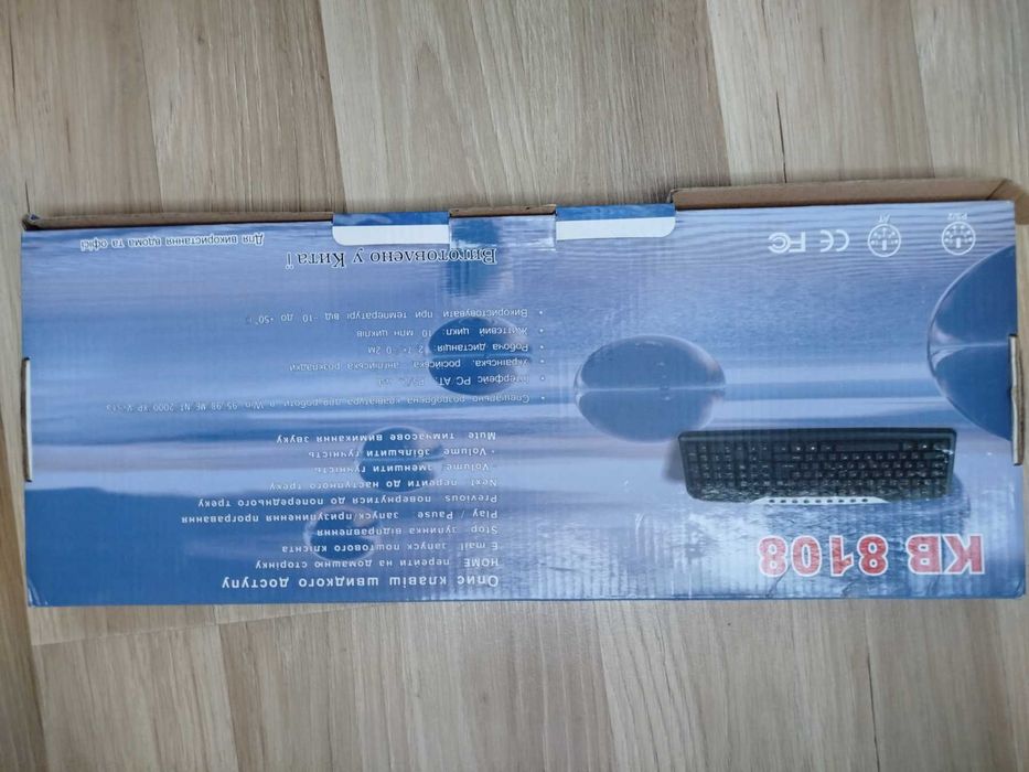 Клавіатура для компютерв KB-8108 PS/2 Клавиатура для ПК