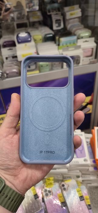Чехол Силикон Бампер Накладка Iphone 17 pro Айфон 17 про
