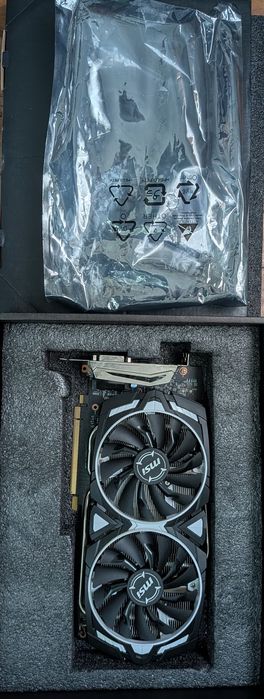 Placa gráfica MSI ARMOR 1060 OC 6gb AVARIADA