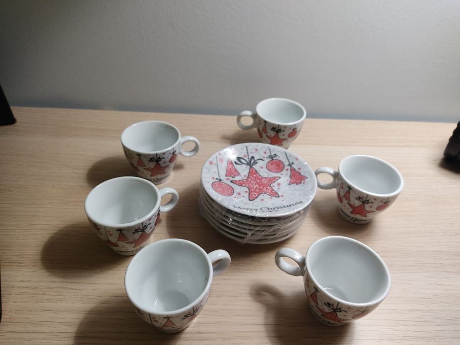 Chávenas de café de Natal