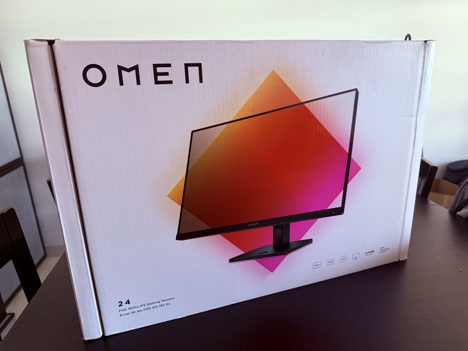 Monitor Omen 24 FHS com Seguro + 3 anos garantia