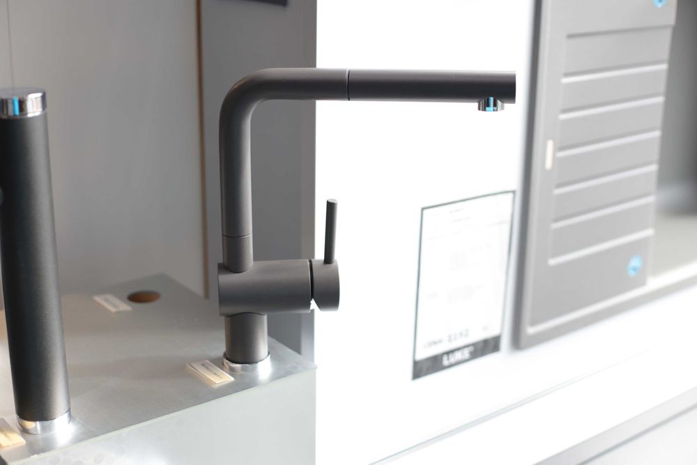 Bateria Blanco Linus-S Silgranit-Look Szarość Skały 518813 Ekspozycja