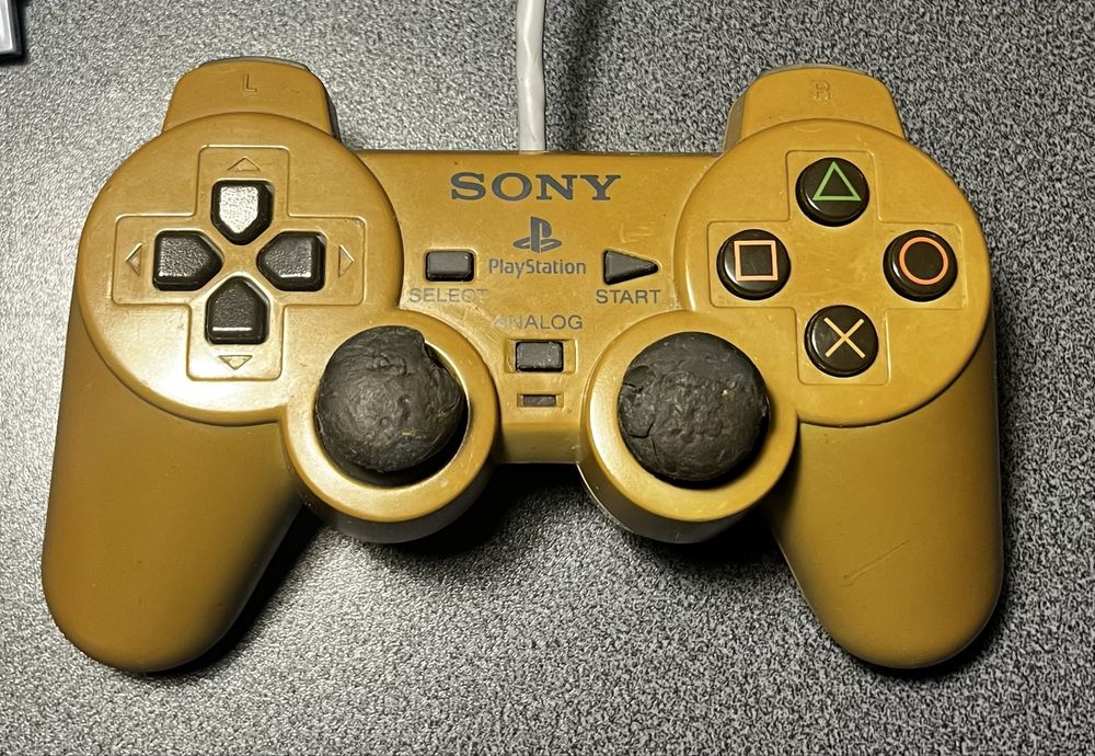 Oryginalny DualShock PS1/PS2 Japan SCPH-1200 | Sprawny | Unikat