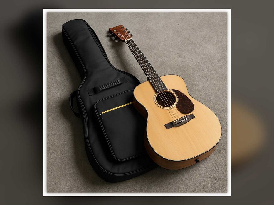 Nowy Pokrowiec Na Gitarę Klasyczną Akustyczną 4/4 Z Szelkami Kieszeń