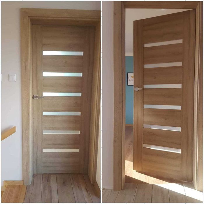 Drzwi Wewnętrzne z Maskownicą/Kamuflażem Starej Futryny BEZ WYRYWANIA!