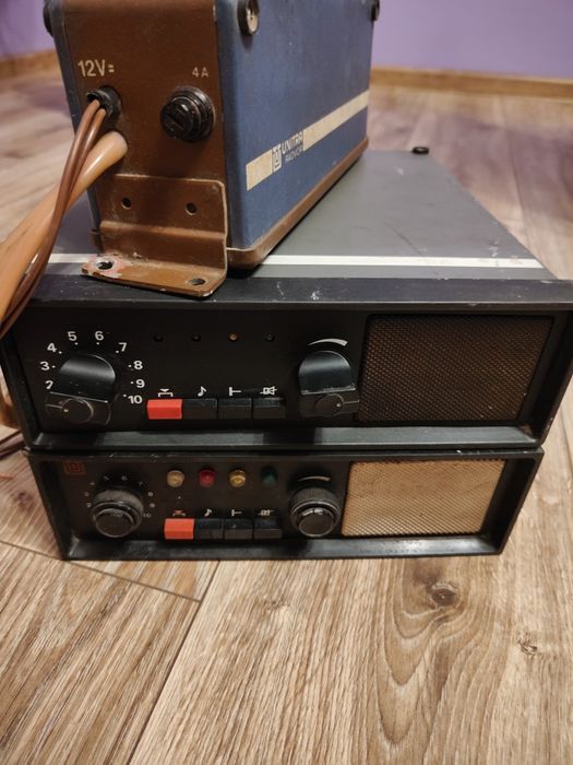 Przetwornica + Dwie radiostację Unitra Radmor