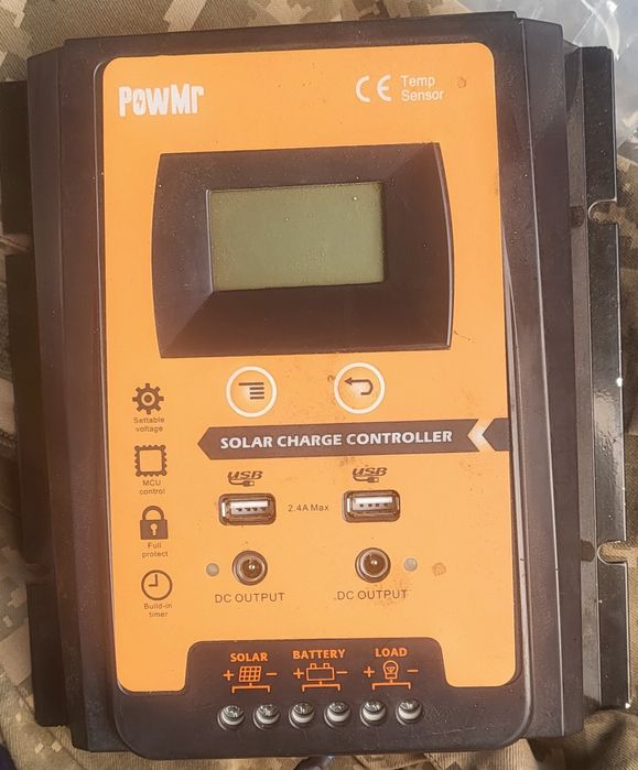 Контролер заряда соняшних батарей 70 А