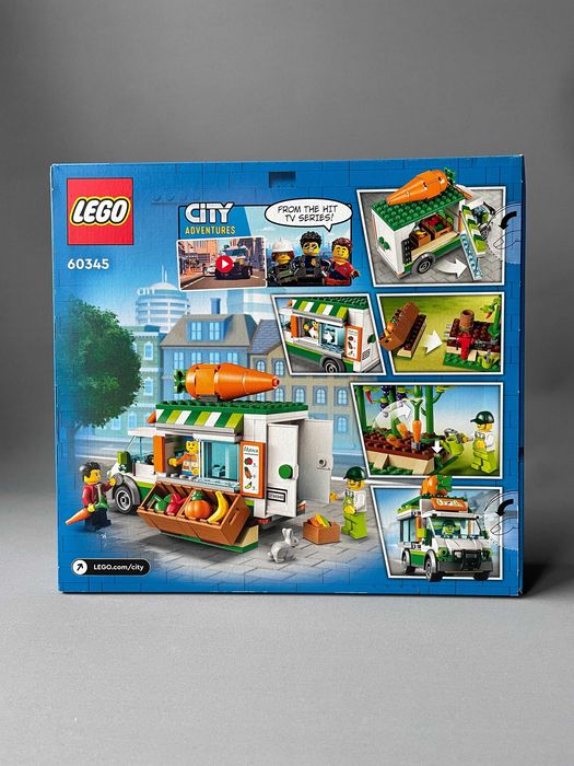 LEGO City 60345 Furgonetka na targu