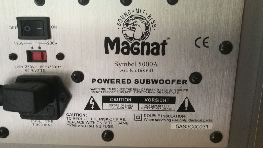 Magnat 5000A Subwoofer Aktywny