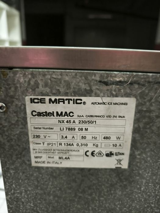 Máquina de gelo até 40kg/dia