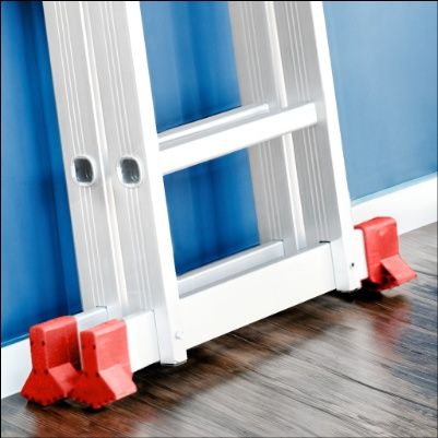 Драбина алюмінієва трансформер 4x4 лестница 4.7м алюминиевая до 150кг