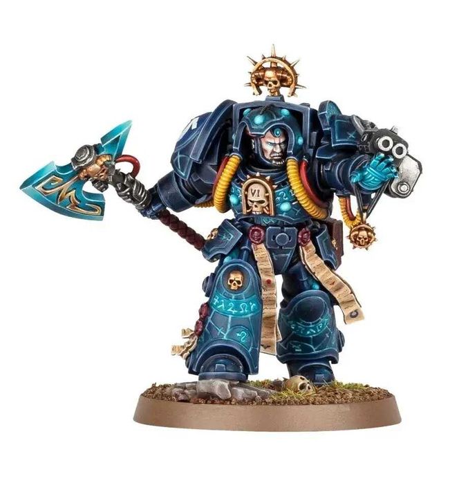 LIBRARIAN IN TERMINATOR ARMOUR Space Marines Warhammer 40k Ramki Oryginał