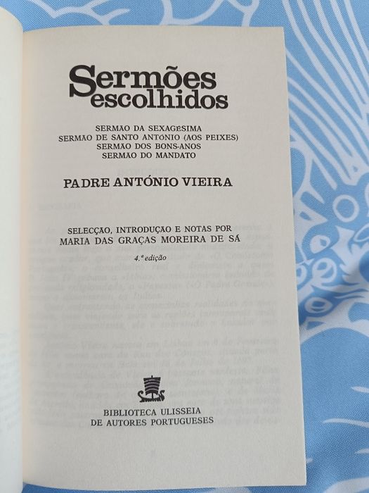 Sermões escolhidos Padre António Vieira