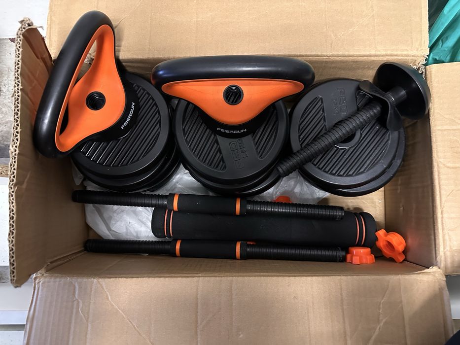 Kit de pesos ajustáveis - 20Kg