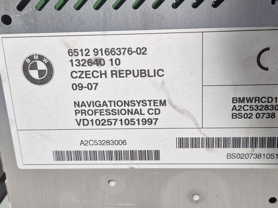 Bmw X3 E83 Monitor wyświetlacz radio Nawigacja