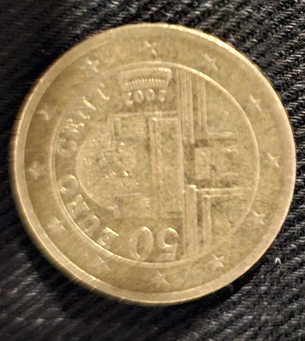 Moeda Austriaca 0,50€ rara