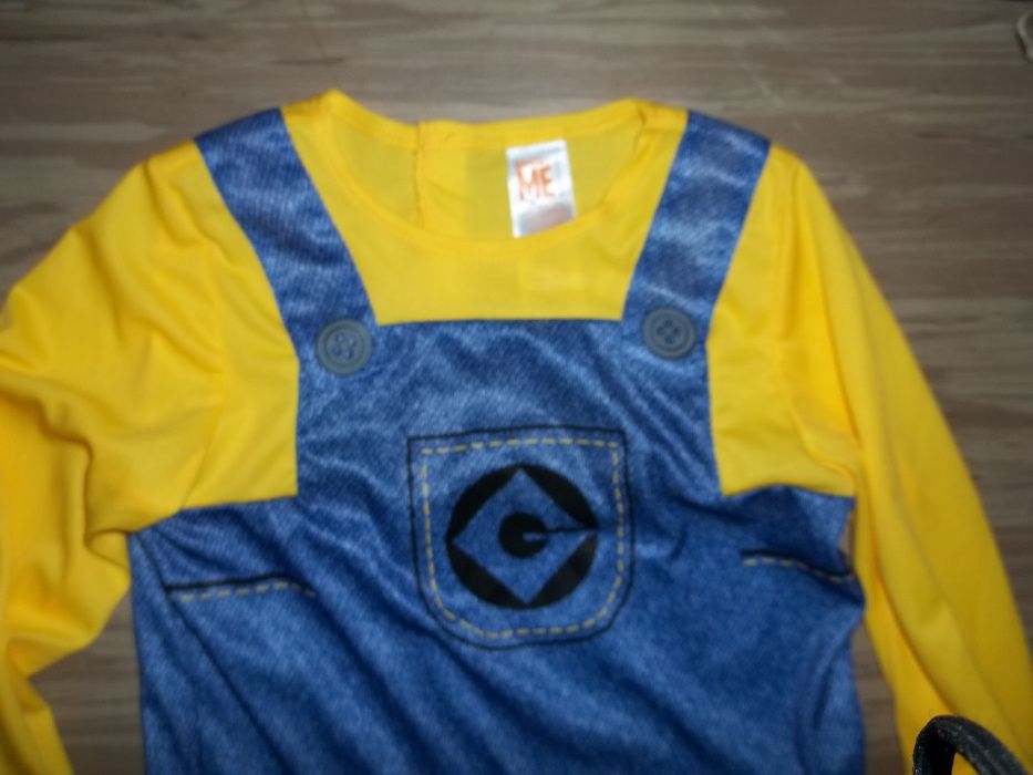 MINIONEK przebranie strój na bal karnawałowy balik od 5 do 7 lat