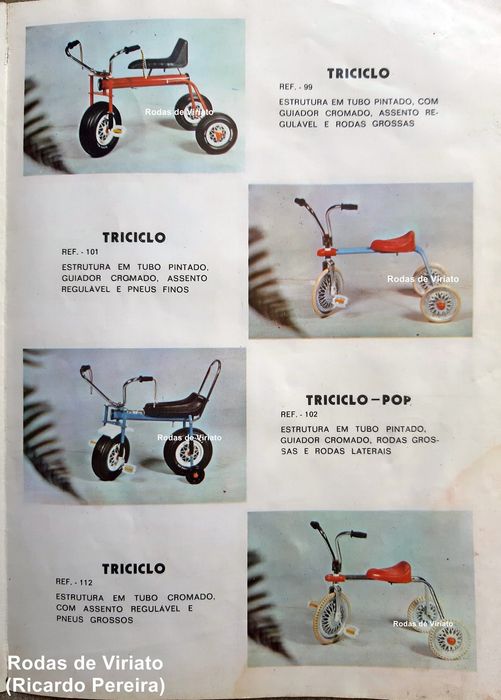 Triciclo Antigo Fabruima