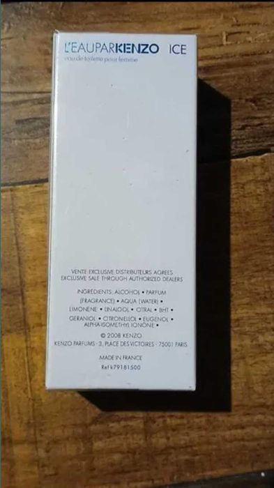 Парфюм Kenzo L'Eau Kenzo Pour Femme Ice 40ml Новый