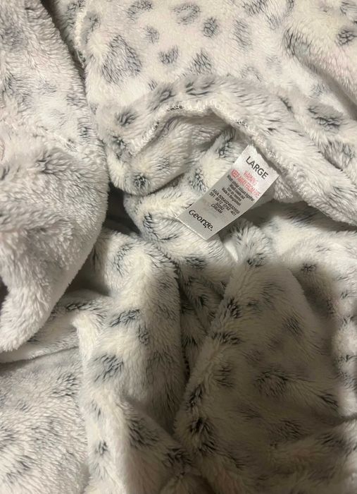 Затишний теплий флісовий комбінезон кігурумі сліп піжама George p.L