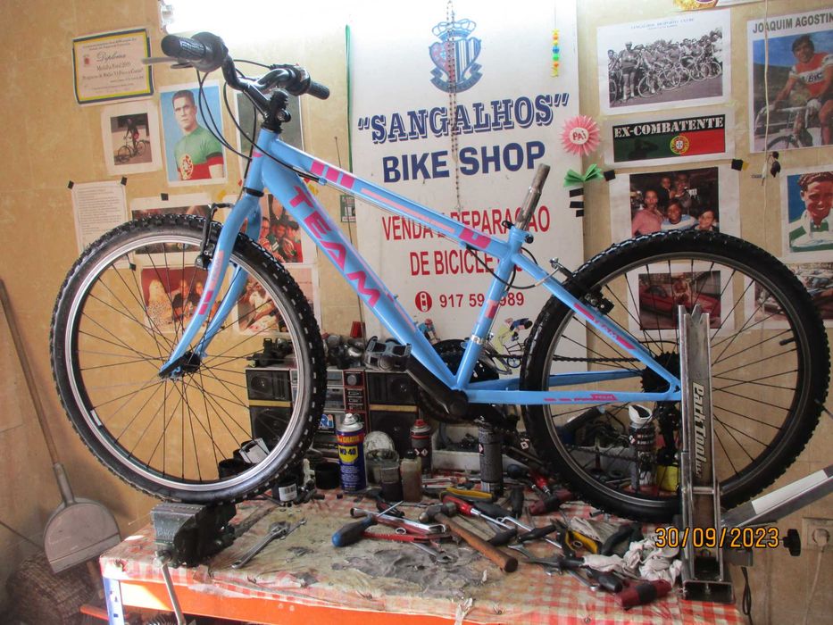 Bicicleta TEAM roda 24 c/ 18 speeds