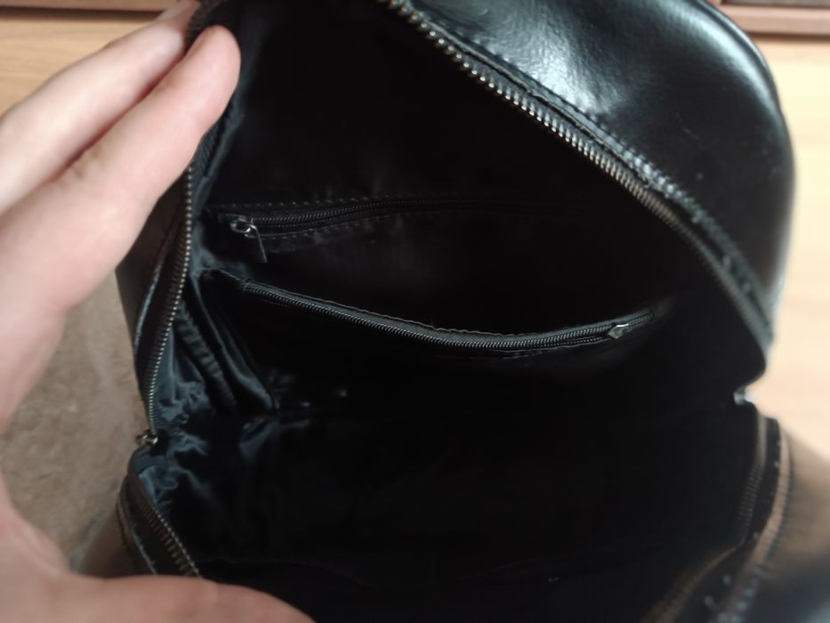 Рюкзак з натуральної шкіри