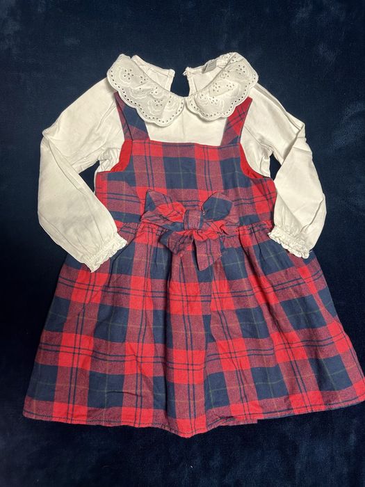 Нарядний комплект для дівчинки ( сарарафан+блуза) на 92-98