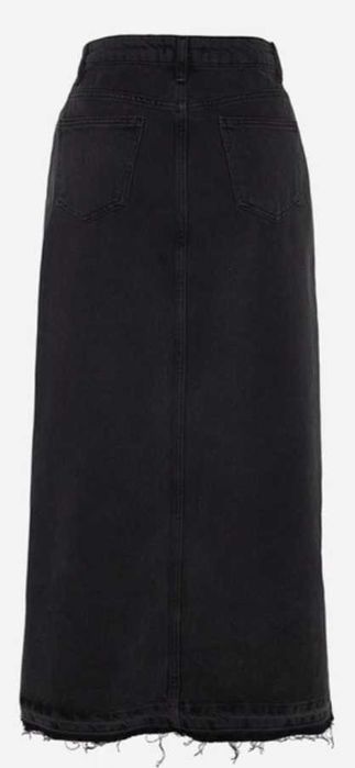 Спідниця джинсова темно-сіра