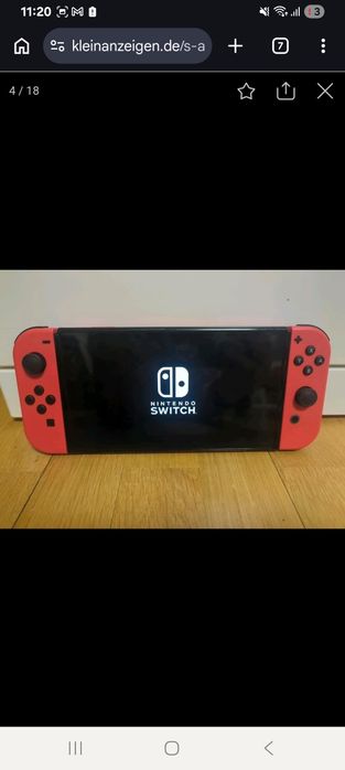Nintendo Switch OLED Mario Red Edition