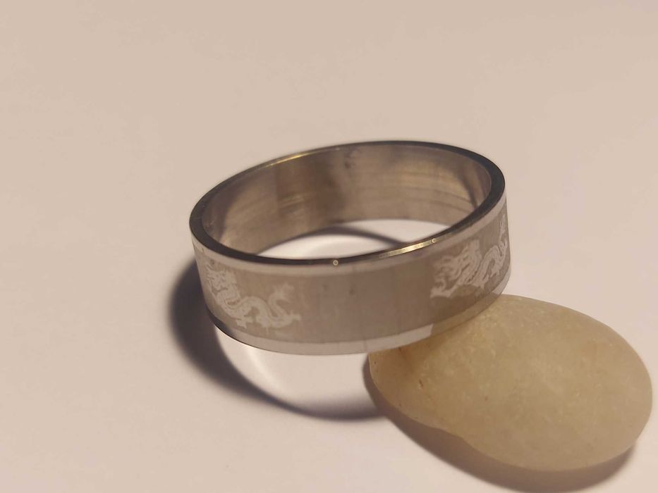 Anel Aço Inoxidável Size 21 - Resistente, Brilhante e Antialérgico