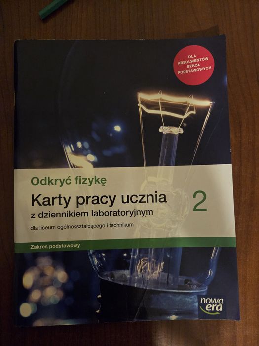 Fizyka 2 karty pracy