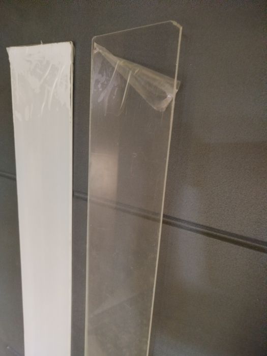 Plexi twarde 3 mm ,  kawałki do rękodzieła 7 szt