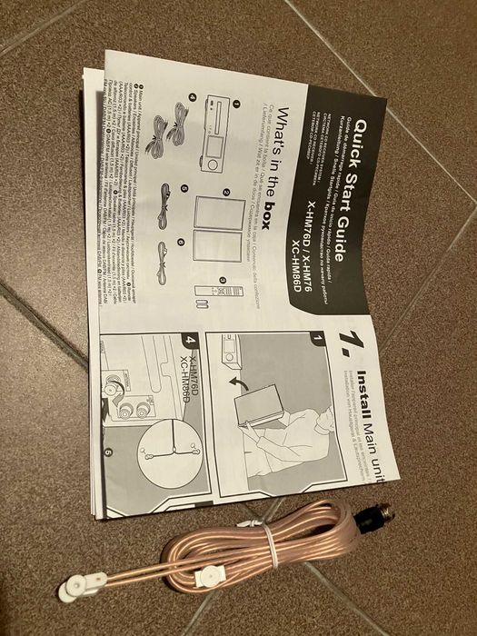 Pioneer XC-HM76D stand bardzo dobry _ WiFi _Spotify _ radio internetowe _ DAB
