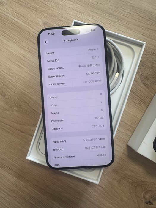 15 pro max! 256gb! Stan 10/10!