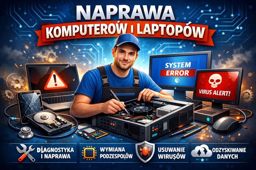 Naprawa komputerow/laptopów