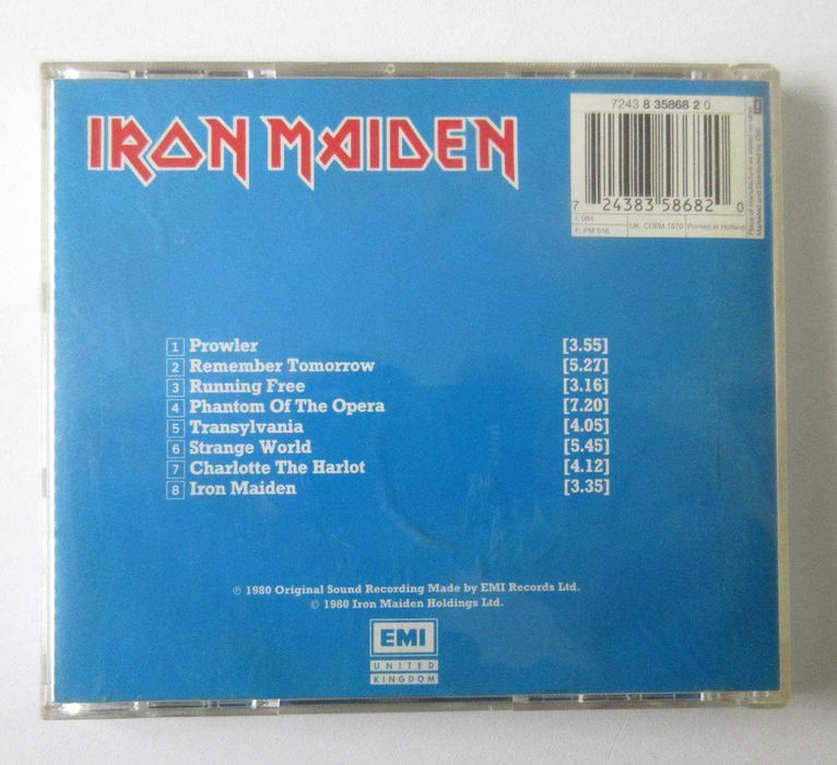 IRON MAIDEN - Iron Maiden (CD Duplo)