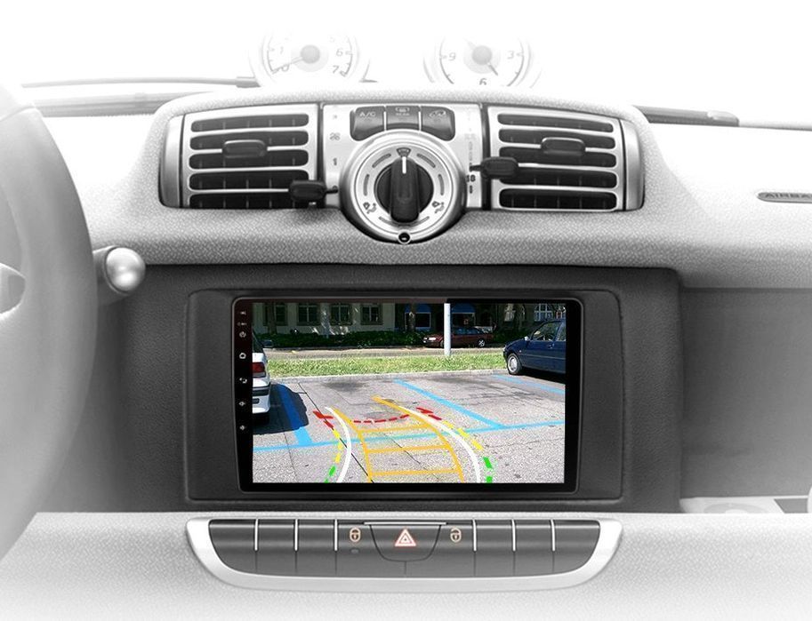 Radio nawigacja Smart Fortwo 2005 - 2010 Android Carplay 2GB 32GB