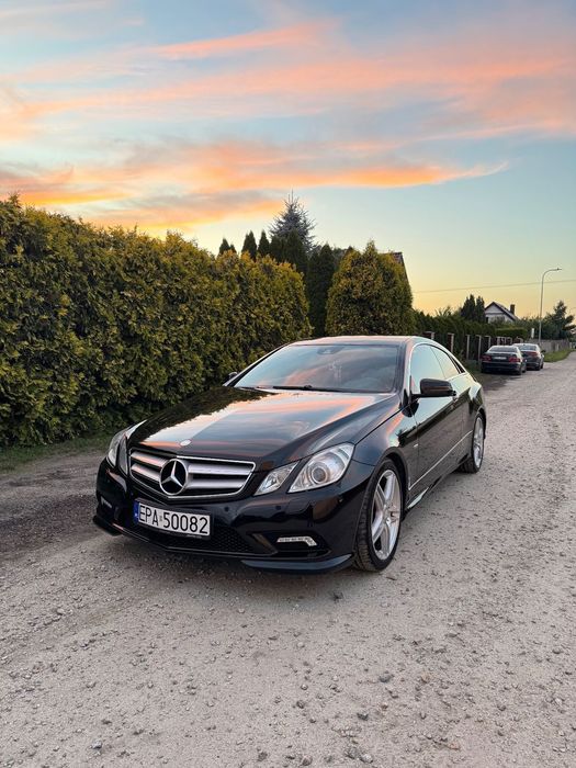 Mercedes-Benz Klasa E Mercedes Benz E klasa Coupe Pakiet AMG