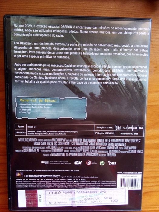 Planet of the Apes, Tim Burton, Tim Roth, Helen Bonham Carter64751103298434121