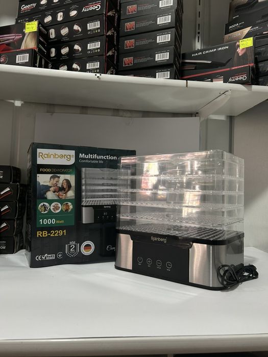 ПОТУЖНА! Німецька сушарка для овочів, фруктів, дегідратор, сушилка