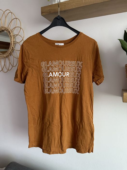 Koszulka t-shirt z krótkim rękawem amisu S