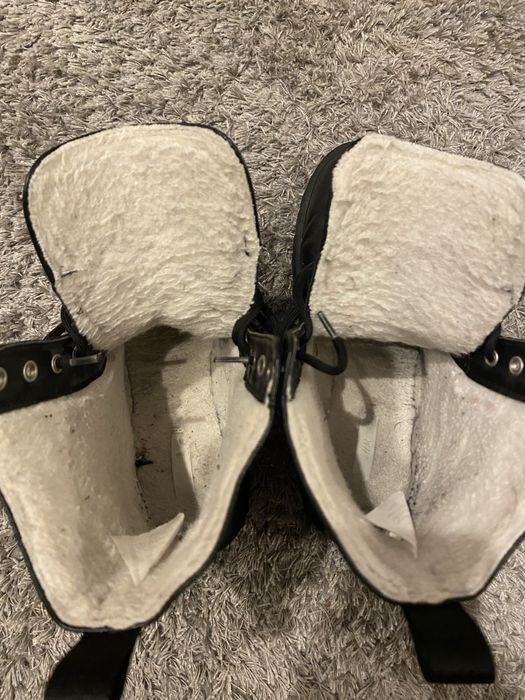 trzewiki ocieplane damskie czarne