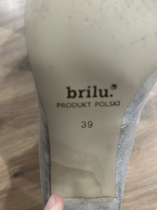 Buty ślubne Brilu 39