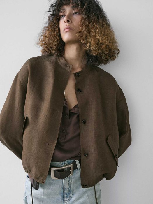 Куртка шовкова Massimo Dutti