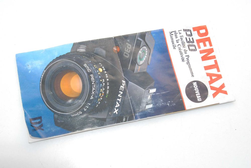 Stary folder broszura do aparatu Pentax P30 antyk unikat kolekcjonersk
