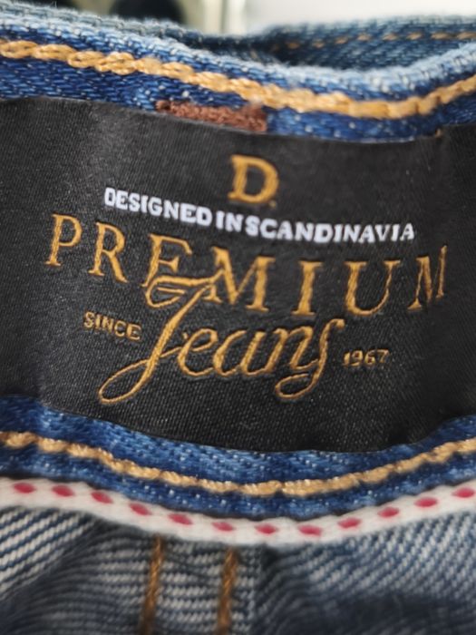 Długie! Skandynawska jakość! Extra odszyte jeansy, r. 44-46