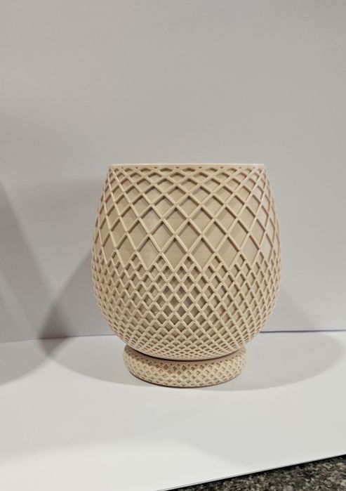 Vaso estilo moderno em PLA