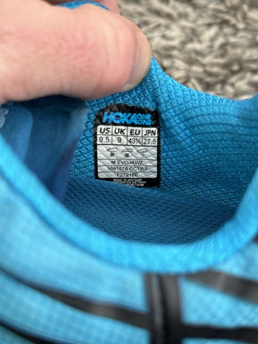 Кросівки Hoka EVO Jawz Lemon Blue (1091578-CCTRS) Розмір 43р